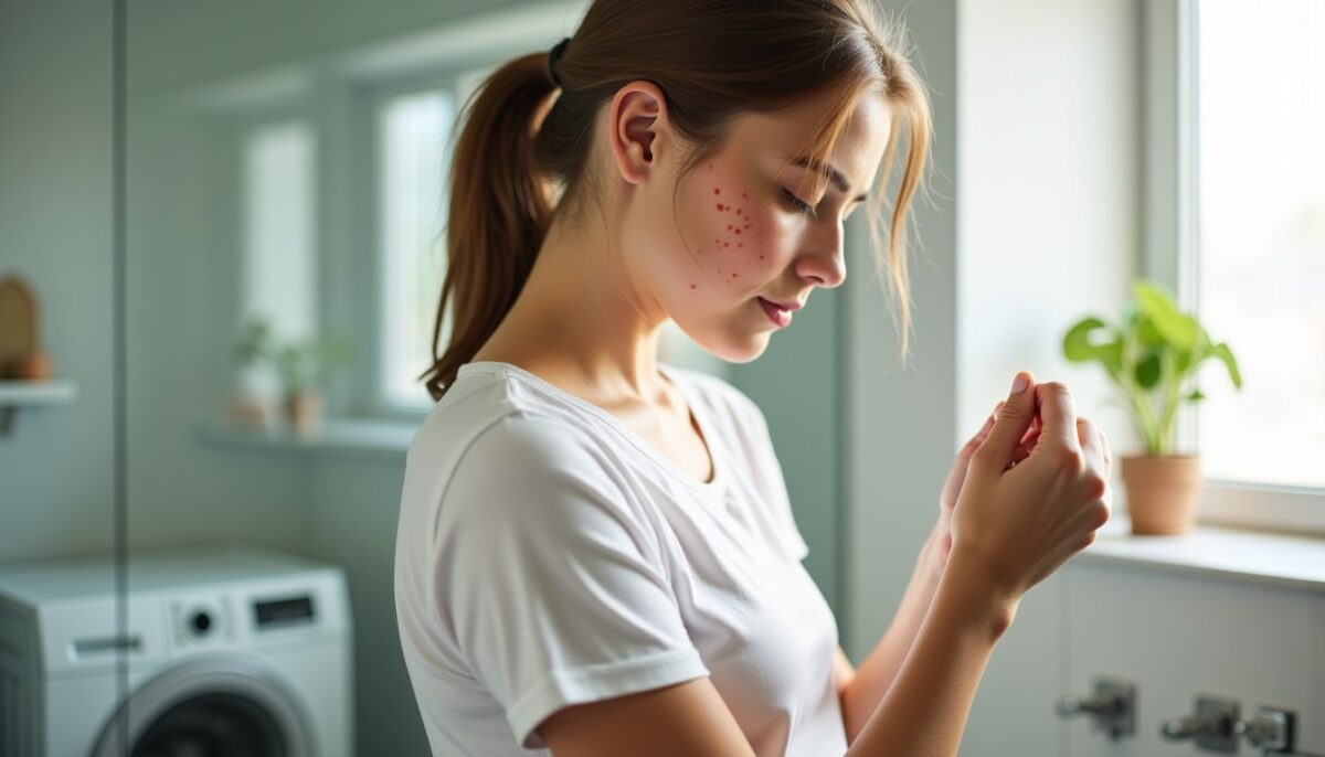Identifier et traiter les boutons d’allergie provoqués par la lessive : guide visuel et conseils pratiques Identifier et traiter les boutons d’allergie provoqués par la lessive : guide visuel et conseils pratiques