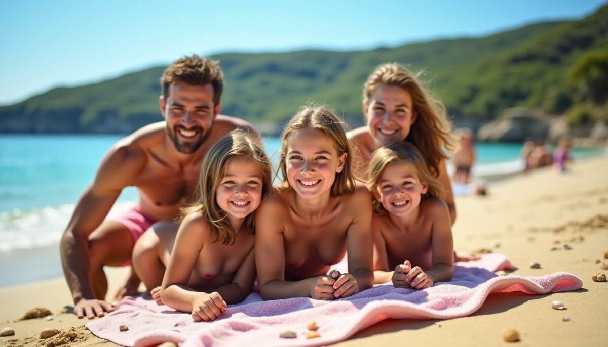 Le naturisme en famille : avantages, recommandations et destinations idéales